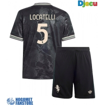 Juventus Manuel Locatelli #5 Rezervni Dres za djecu 2025-26 Kratak Rukav (+ Kratke hlače)